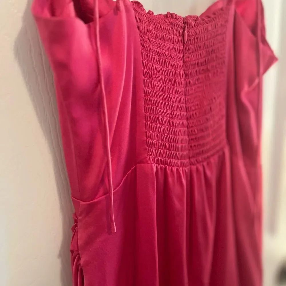 Reformation Fuchsia Mini Dress - Picture 11 of 13